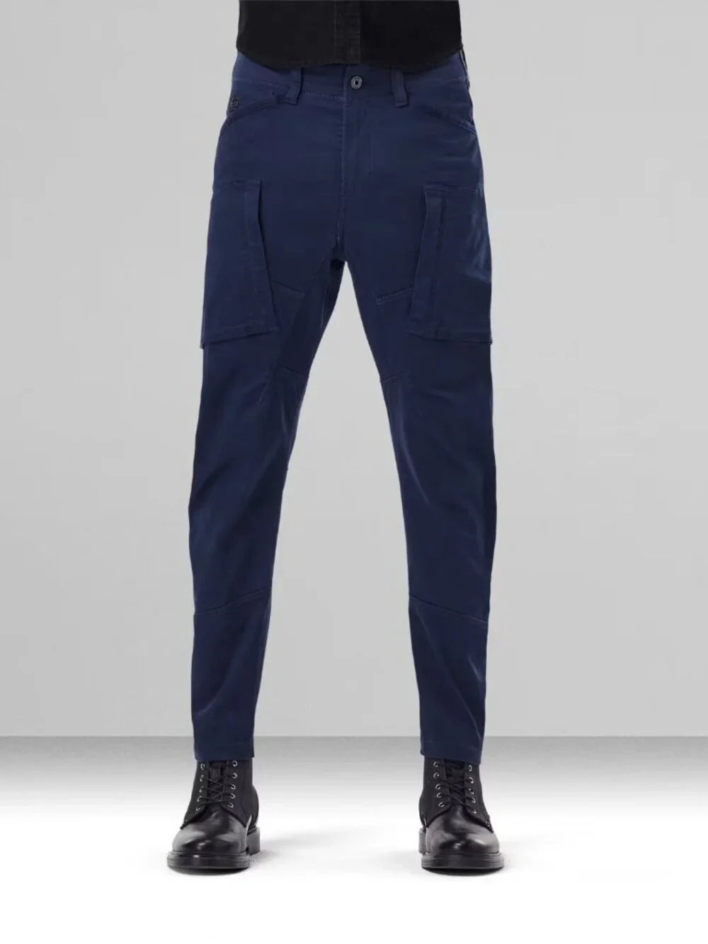 G-Star Raw Zip Pocket 3D Skinny Cargo Pant Navy Mens 32x32 Streetwear Casual